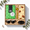 Geschenkbox Bio Kaffeegenuss mit Alt Wien Bio-Kaffee, Hafer-Doppelkeksen und zwei Espressotassen, Ansicht von oben