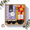Geschenkbox Kräftiger Espresso mit Alt Wien Caruso Kaffee, Walker's Shortbread und zwei Espressotassen, Ansicht von oben